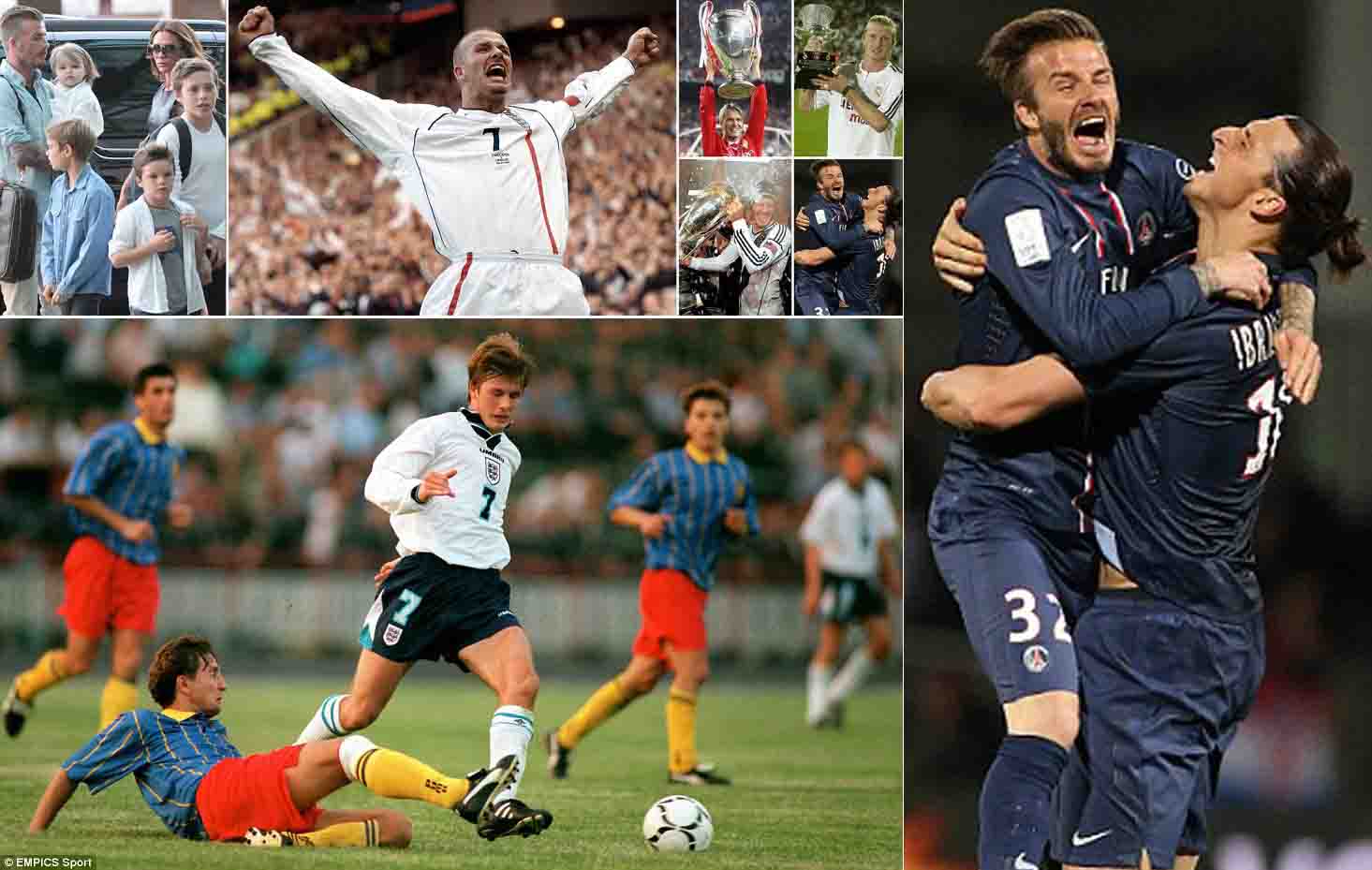 David Beckham Putuskan untuk `Gantung Sepatu`